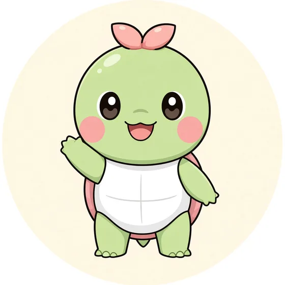 手をふるタルト